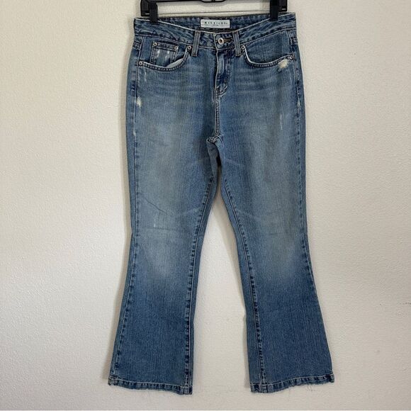 Maurices 5/6 women’s low rise flare jeans - Picture 3 of 11